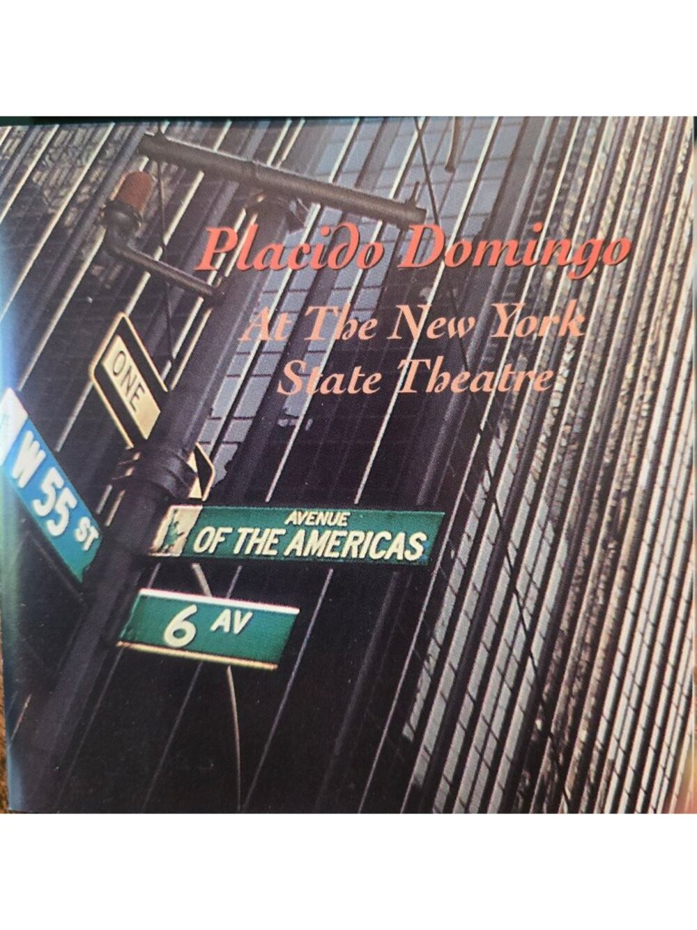 Placido Domingo New York State Theatre - Opera Selections From 1967-1968 37964cd